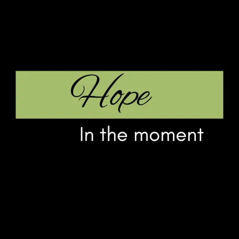 Hope in the moment logo