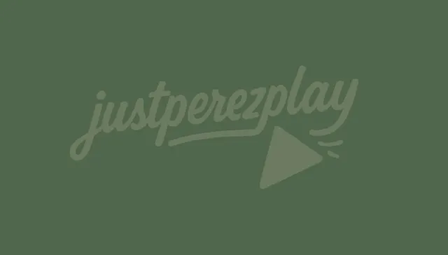 justperezplay logo green background