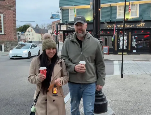 Hi! We are Steph & Josh! 