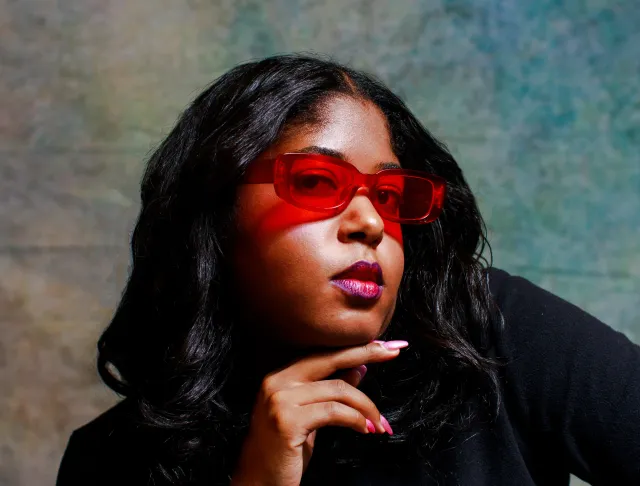 Photo of Digital Storyteller and Author of Food is Love Caela Collin’s 