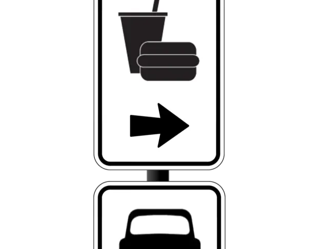 Logo representing my love for cars and food.