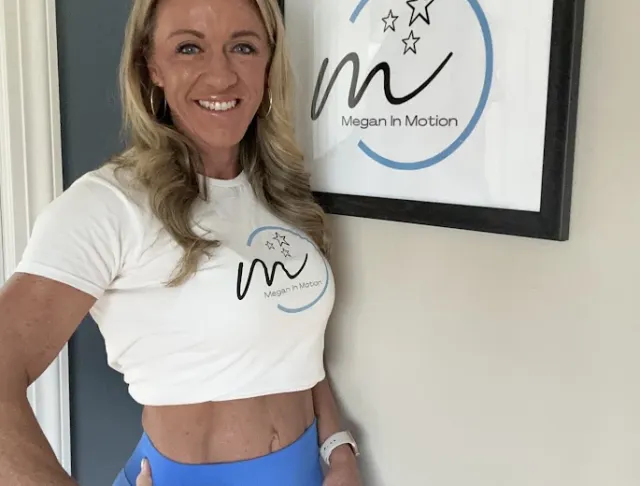 Megan In Motion founder and fitness lifestyle creator — representing women who show up strong and sexy, on their own terms
